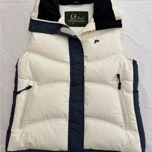 Peak Performance White and Black Vest